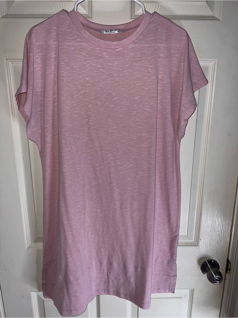Pink Tshirt Dress